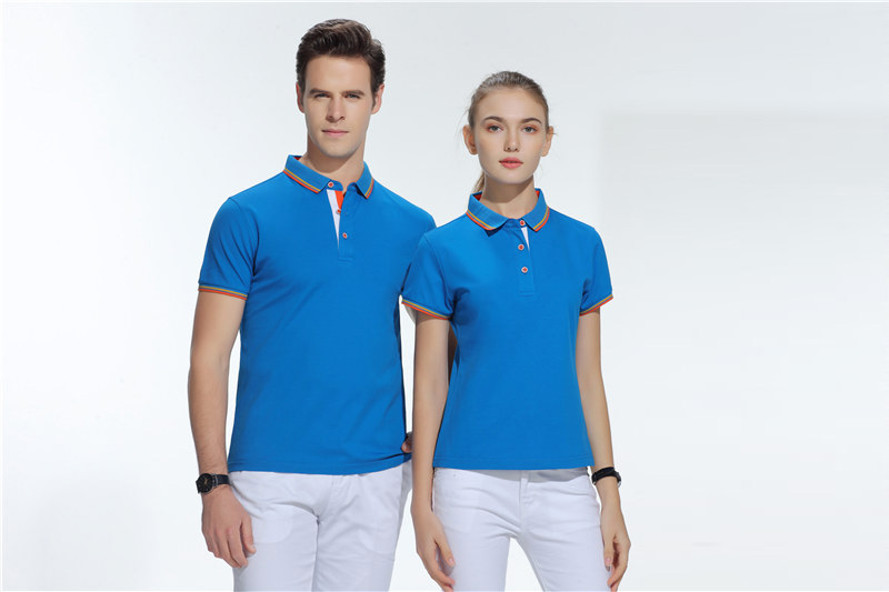 POLO衫短袖夏季運動上衣純棉翻領t恤1895#049