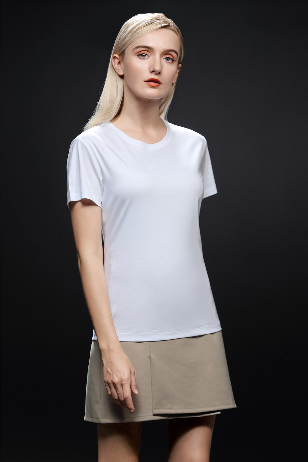 T恤衫定制短袖工衣夏裝班服廣告文化衫圓領工作服21801