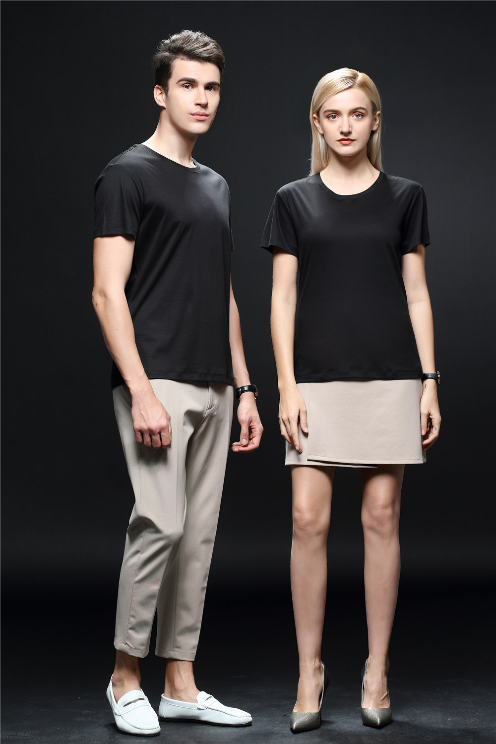 T恤衫定制短袖工衣夏裝班服廣告文化衫圓領工作服21801